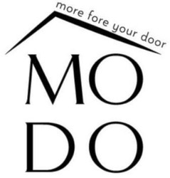 Свідоцтво торговельну марку № 295530 (заявка m201911424): мо; modo; mo do; more fore your door