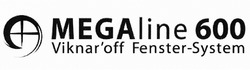 Свідоцтво торговельну марку № 294059 (заявка m201907223): megaline 600; mega line 600; viknar'off fenster-system; viknaroff fenster system; +