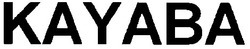 Свідоцтво торговельну марку № 27575 (заявка 2000041826): kayaba