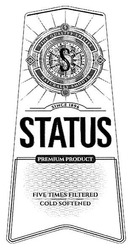 Свідоцтво торговельну марку № 251236 (заявка m201705784): status; fine quality spirits; naturally smooth; since 1896; premium product; five times filtered cold softened; 5