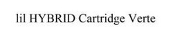 Свідоцтво торговельну марку № 345070 (заявка m202203054): lil hybrid cartridge verte