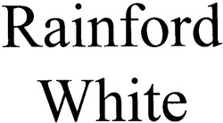 Заявка на торговельну марку № m201000746: rainford white
