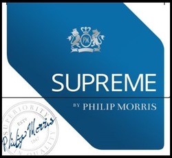 Свідоцтво торговельну марку № 279183 (заявка m201810596): supreme; philip morris; superiority in quality; esto; 1847; рм; pm