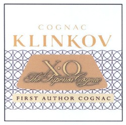 Свідоцтво торговельну марку № 206793 (заявка m201323791): cognac klinkov; x.o; xo; the superior cognac; first author cognac; х.о; хо