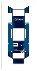 Заявка на торговельну марку № m202406842: bat; ват; rothmans blue; hand selected tobaccos; hand-selected tobaccos; louis rothman; since 1890; rothmans of london