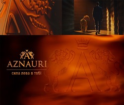 Заявка на торговельну марку № m202019418: aznauri; сила лева в тобі