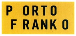 Свідоцтво торговельну марку № 255922 (заявка m201710686): p orto f rank o; porto franko; р; о