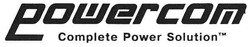 Свідоцтво торговельну марку № 107051 (заявка m200704913): powercom; complete power solution