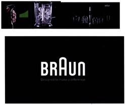 Заявка на торговельну марку № m201401609: braun; designed to make a difference
