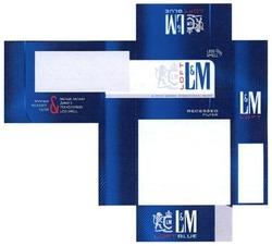 Свідоцтво торговельну марку № 199518 (заявка m201400783): l&m; lm; loft; blue; зручний recessed filter; менше запаху диму з технологією less smell; philip morris international brand