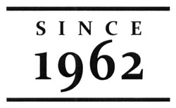 Заявка на торговельну марку № m201613158: since 1962