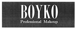 Свідоцтво торговельну марку № 223918 (заявка m201519057): boyko; professional makeup