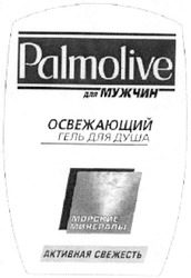 Свідоцтво торговельну марку № 72441 (заявка m200508079): palmolive; для мужчин; освежающий гель для душа; морские минералы; активная свежесть