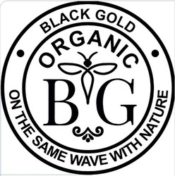 Свідоцтво торговельну марку № 339249 (заявка m202111260): bg; black gold; on the same wave with nature; organic