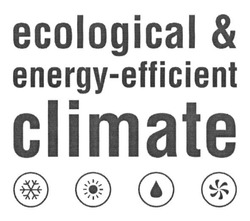 Заявка на торговельну марку № m201317833: ecological & energy-efficient climate