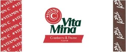 Свідоцтво торговельну марку № 294053 (заявка m201907066): +vitamin c; с; cranberry&thyme flavor; cranberry thyme flavor; mina