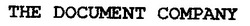 Свідоцтво торговельну марку № 16623 (заявка 96102366): THE DOCUMENT COMPANY; the; document; company