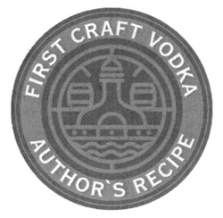 Свідоцтво торговельну марку № 280083 (заявка m201722028): first craft vodka author's recipe; authors
