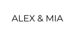 Заявка на торговельну марку № m202125007: alex&mia; міа