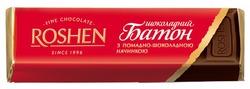 Свідоцтво торговельну марку № 247556 (заявка m201626678): roshen; since 1996; fine chocolate; шоколадний батон з помадно-шоколадною начинкою; шоколадний батон з помадно-шоколадною начинкою