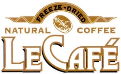 Свідоцтво торговельну марку № 160665 (заявка m201020389): freeze-dried natural coffee le cafe; lecafe