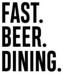 Заявка на торговельну марку № m201902314: fast.beer.dining.; fast beer dining