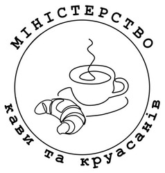 Заявка на торговельну марку № m202406289: міністерство кави та круасанів