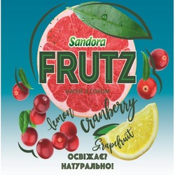 Свідоцтво торговельну марку № 315858 (заявка m202008961): sandora; frutz; lemon; cranberry; grapefruit; освіжає? натурально!; напій з соком