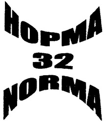 Свідоцтво торговельну марку № 50913 (заявка 2002021524): норма; 32; hopma; norma