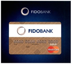 Заявка на торговельну марку № m201509360: fidobank; master; card; gold