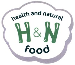Свідоцтво торговельну марку № 301379 (заявка m201909975): h&n; hn; health and natural food