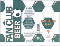 Свідоцтво торговельну марку № 43336 (заявка 2002098098): фан клуб; пиво; fan club; beer