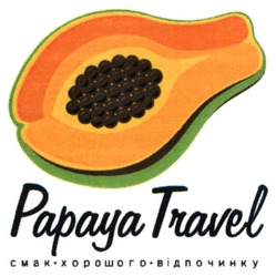 Свідоцтво торговельну марку № 283668 (заявка m201816694): papaya travel; смак хорошого відпочинку