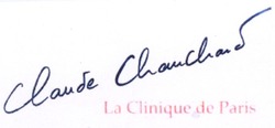 Свідоцтво торговельну марку № 182079 (заявка m201211129): claude chauchard; la clinique de paris