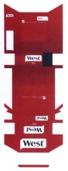 Свідоцтво торговельну марку № 262184 (заявка m201720083): west; original blend; red