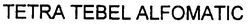 Свідоцтво торговельну марку № 15714 (заявка 96040985): tetra tebel alfomatic