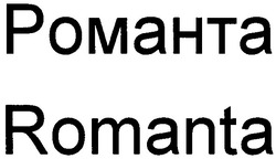 Свідоцтво торговельну марку № 78073 (заявка m200512220): романта; pomahta; romanta