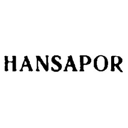 Свідоцтво торговельну марку № 871 (заявка 115010/SU): hansapor