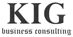 Свідоцтво торговельну марку № 243224 (заявка m201601229): kig business consulting