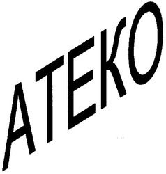 Свідоцтво торговельну марку № 101704 (заявка m200711104): атеко; ateko