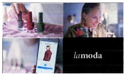 Заявка на торговельну марку № m201721368: lamoda; la moda