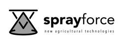 Свідоцтво торговельну марку № 315964 (заявка m202010299): sprayforce; spray force; new agricultural technologies