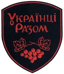 Свідоцтво торговельну марку № 217731 (заявка m201515532): українці разом
