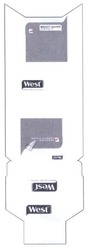Свідоцтво торговельну марку № 240835 (заявка m201619268): west; bright silver compact+; recessed carbon filter