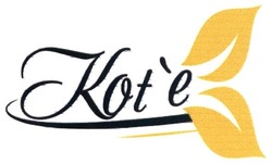 Свідоцтво торговельну марку № 264535 (заявка m201714490): kot'e; kote