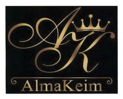 Свідоцтво торговельну марку № 278371 (заявка m201812966): ак; almakeim; alma keim