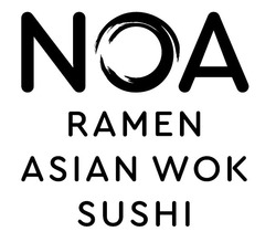 Заявка на торговельну марку № m202115730: noa; ramen asian wok sushi