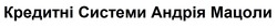 Свідоцтво торговельну марку № 294509 (заявка m201908701): кредитні системи андрія мацоли