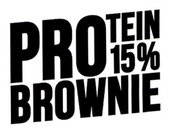 Заявка на торговельну марку № m202300245: protein 15% brownie