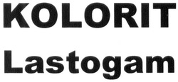 Свідоцтво торговельну марку № 242190 (заявка m201620770): kolorit lastogam